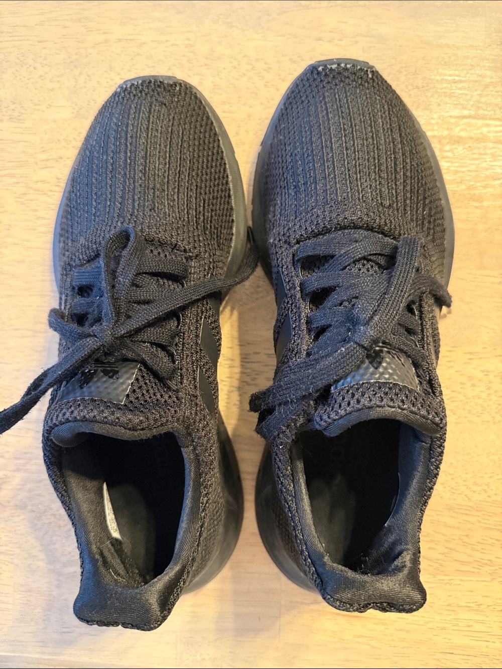 adidas Black Knit Lifestyle Sneakers - Picture 6 of 7